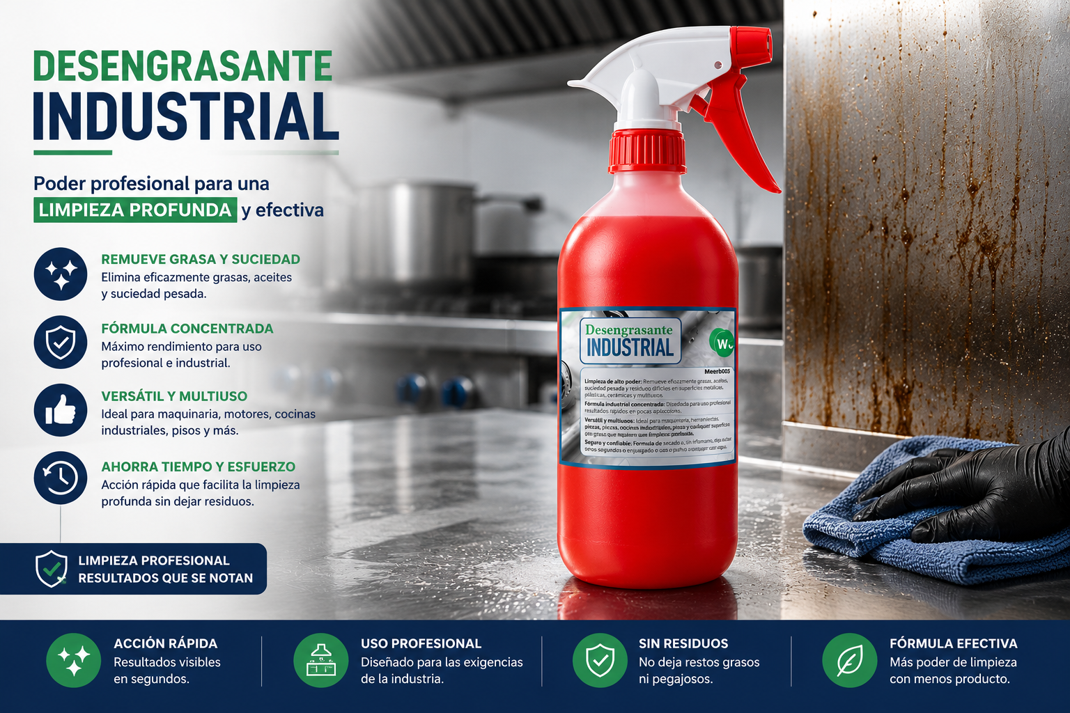 Desengrasante Industrial 1L
